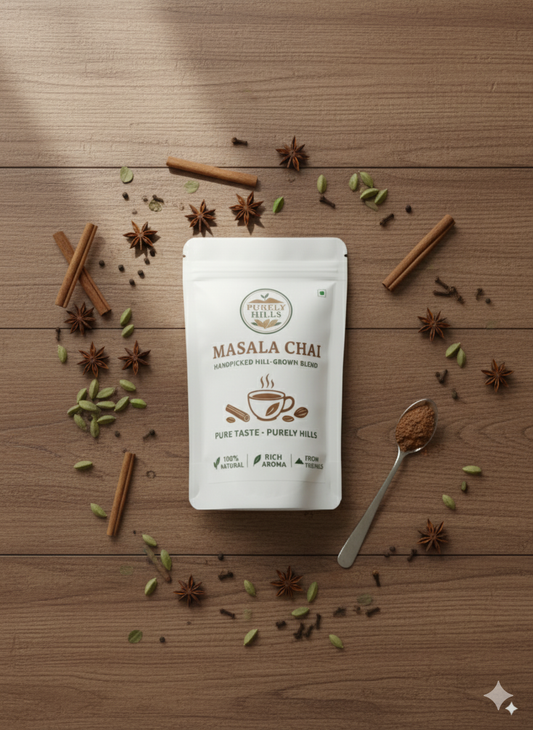 Purely Hills Masala Chai – Handpicked Hill-Grown Blend