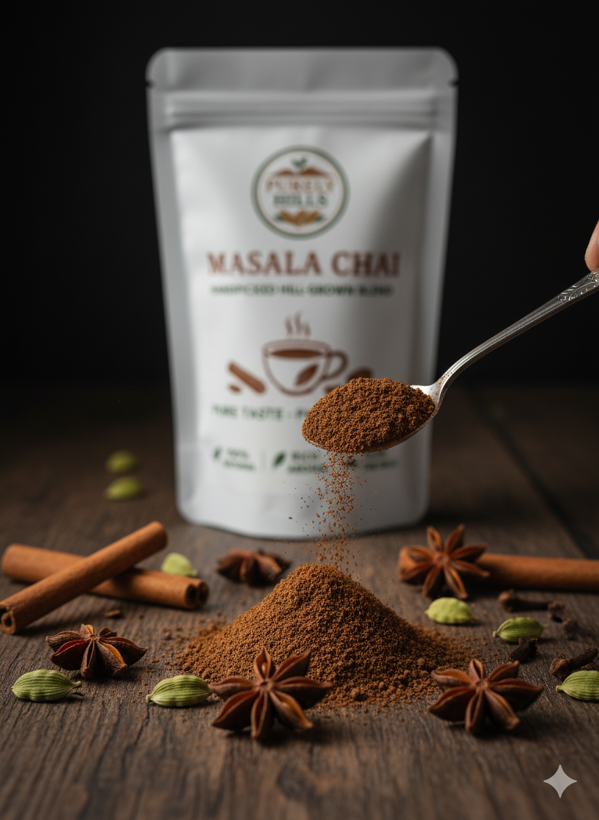 Purely Hills Masala Chai – Handpicked Hill-Grown Blend