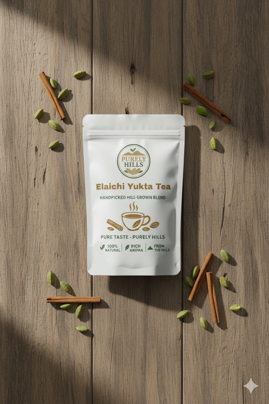 Purely Hills Elachi Yukta Tea – Authentic Cardamom Blend